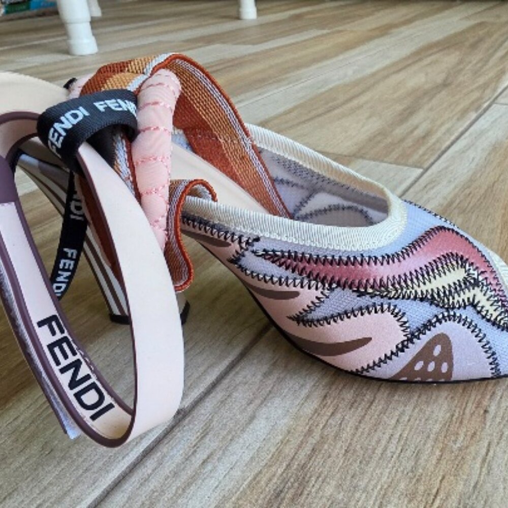 Fendi Freedom Technical Patchwork 2019 Cloth Sand… - image 5